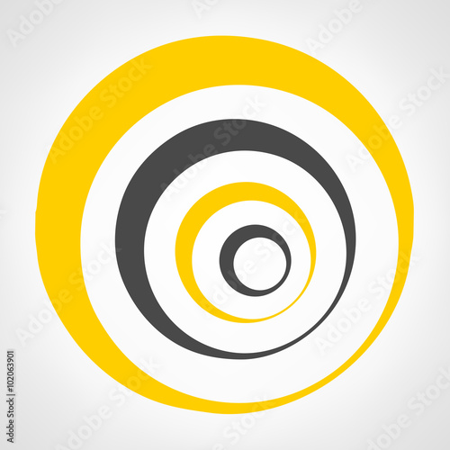 Abstract logo. Business symbol. Vector illustration.