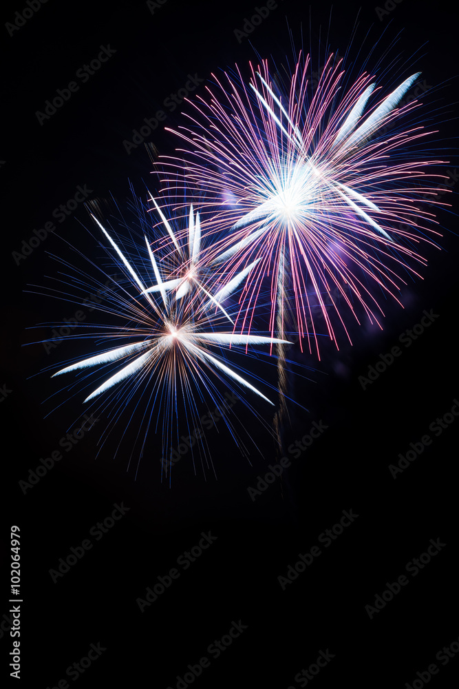 Beautiful fireworks Beautiful fireworks
