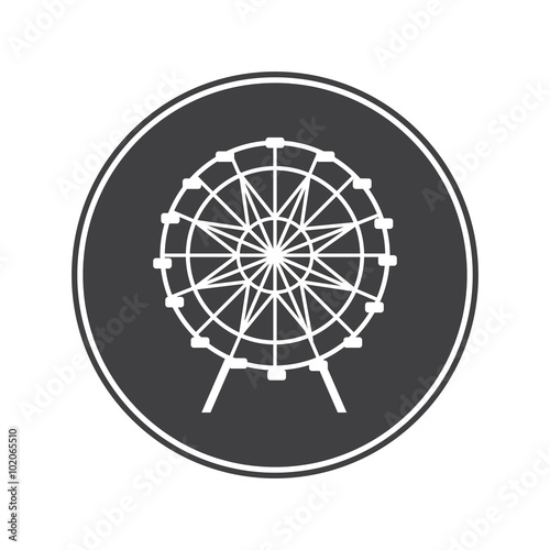Ferris wheel icon