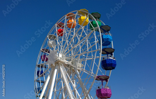 View of a big wheel