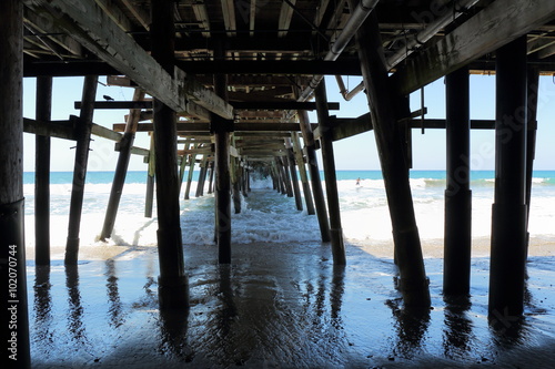 San Clemente, Unter der Pier