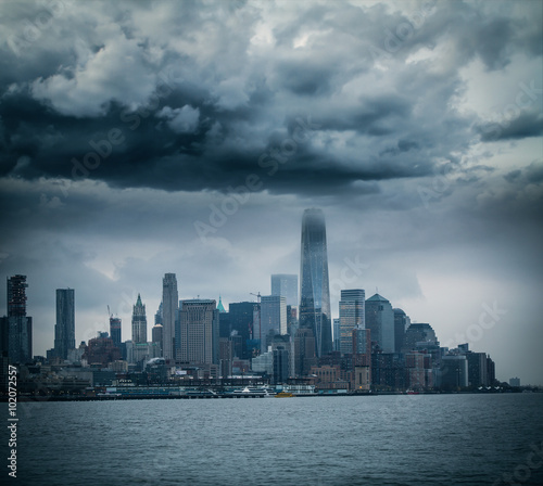 storm in Manhattan. © Aliaksei
