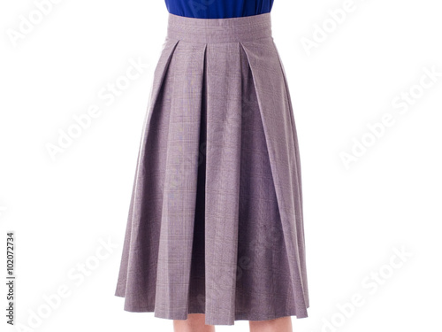 skirt on a white background