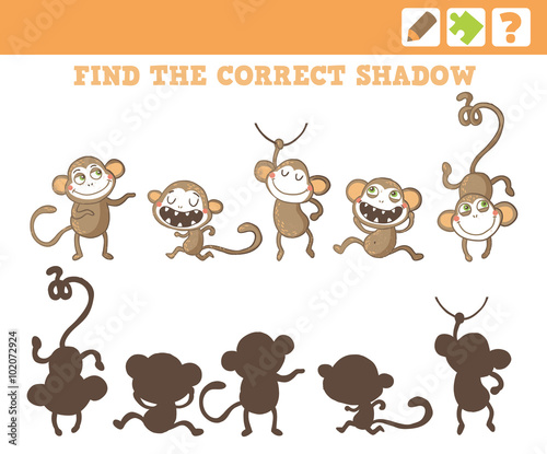 Jungle. Education Counting Game for Children.