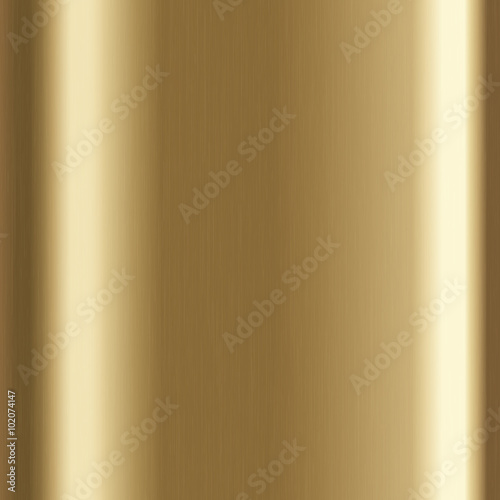 Gold brushed metal background