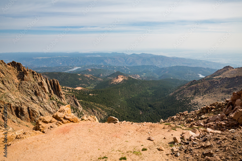 Pikes Peak Mountain Colorado, 2015