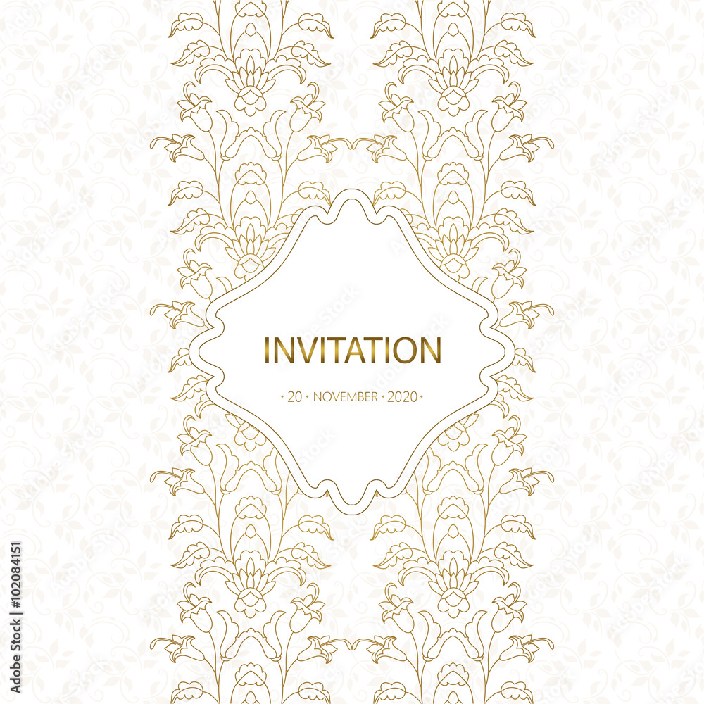 Vector decorative frame. Elegant element for design template, place for text. Floral border. Lace decor for birthday and greeting card, wedding invitation. Vector decorative frame. Elegant element for design template, place for text. Floral border. Lace decor for birthday and greeting card, wedding invitation.