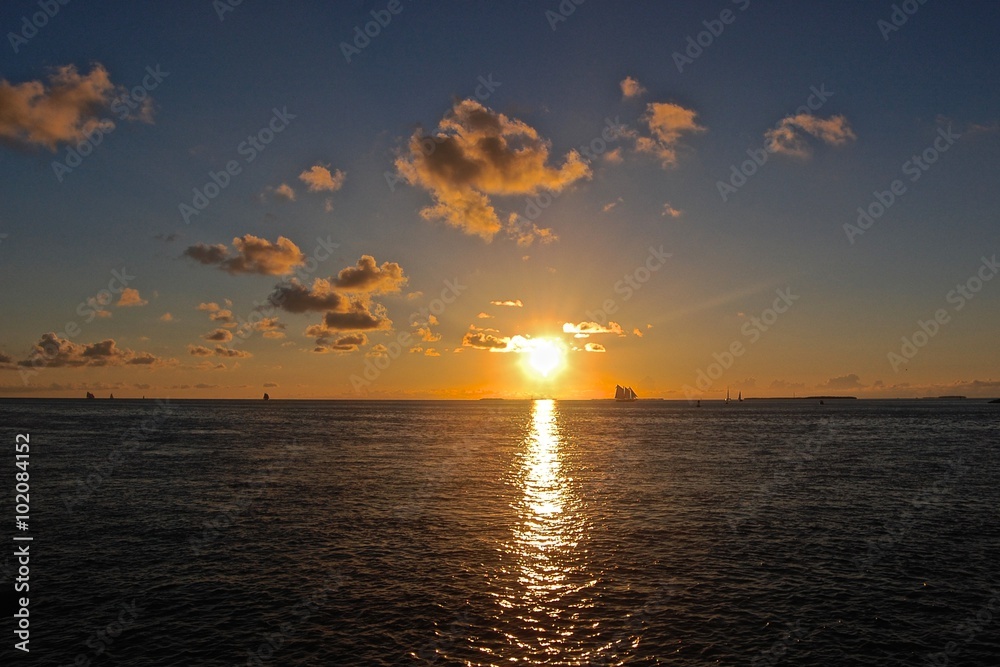 Sunset in the Keys Sunset in the Keys