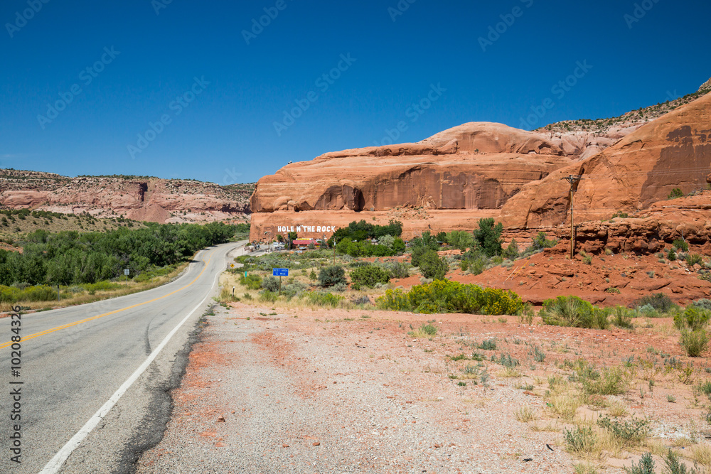 Hole N The Rock near Moab, Utah Hole N The Rock near Moab, Utah