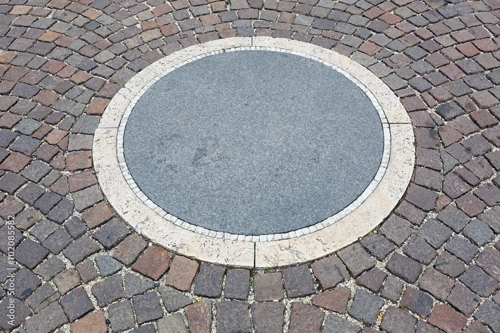 Circle at Pavement