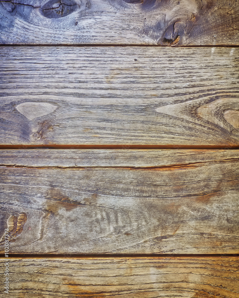 Naklejka premium old wood planks with a vignetting