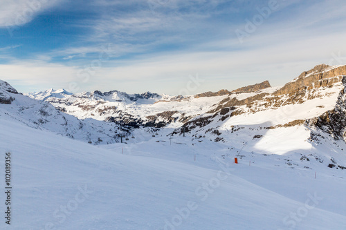 Views from the ski resort Engelberg, Switzerland © oscity