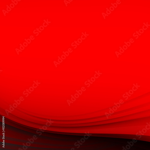 Red Abstract Background. Vector Illustration