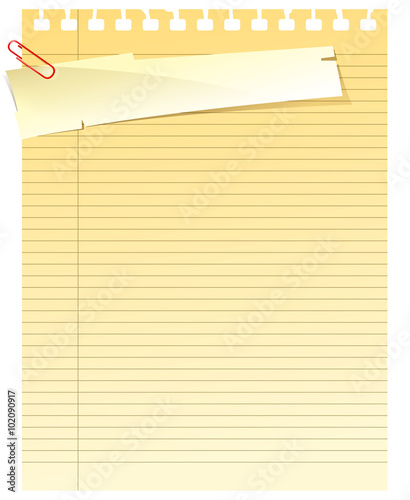 lined paper