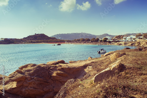 Beautiful bay in Mykonos © SunGod