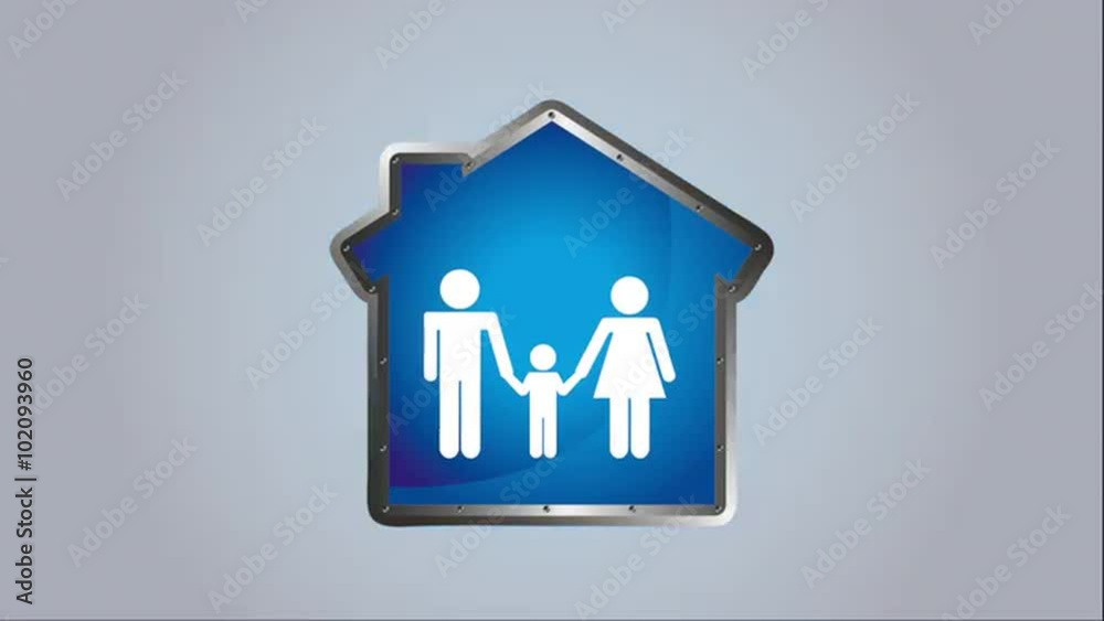 Family icon design, Video Animation Family icon design, Video Animation