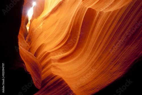 Slot Canyon Sandstone Rock Geology Desert Southwest Arizona USA