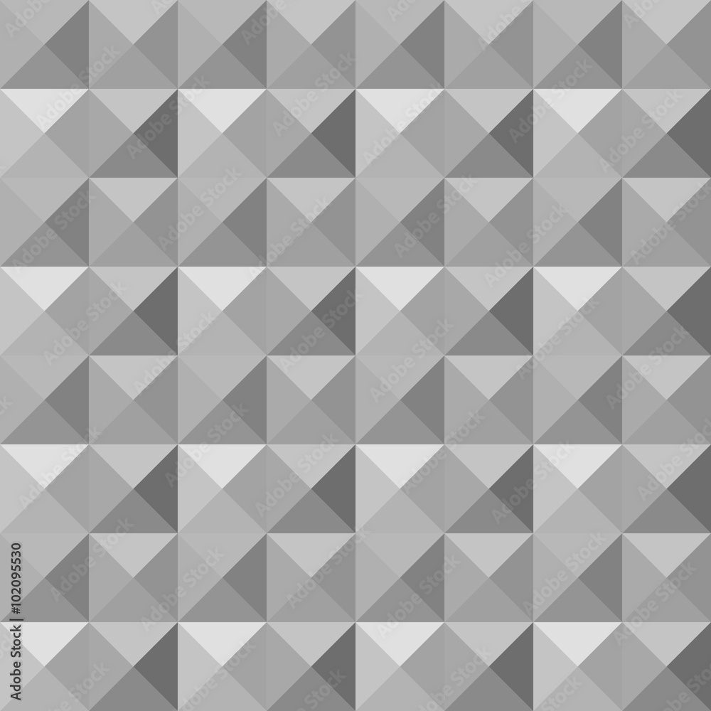 Grey Geometric Seamless Pattern