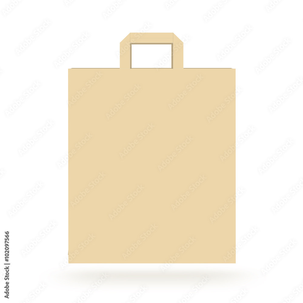 Blank paper bag mock up isolated. Yellow clear magazine packet mockup. Blank paper bag mock up isolated. Yellow clear magazine packet mockup.
