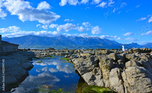 New Zealand mountains and seascapes