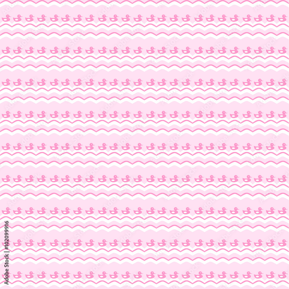 Cute pink vector seamless pattern. Endless texture Cute pink vector seamless pattern. Endless texture