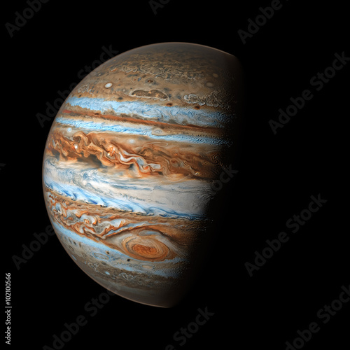 Canvas Print Jupiter Elements of this image furnished by Nasa