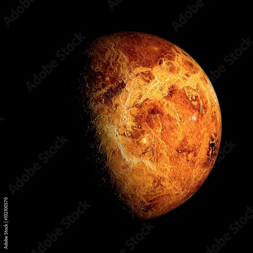 Photographie Venus Éléments de cette image fournie par la NASA