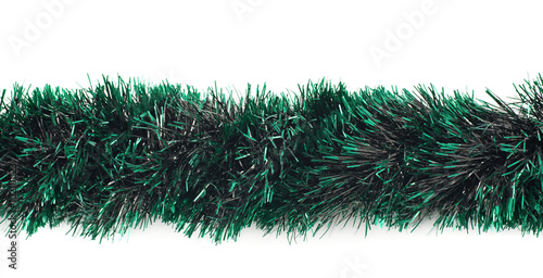 Line of a tinsel garland is...