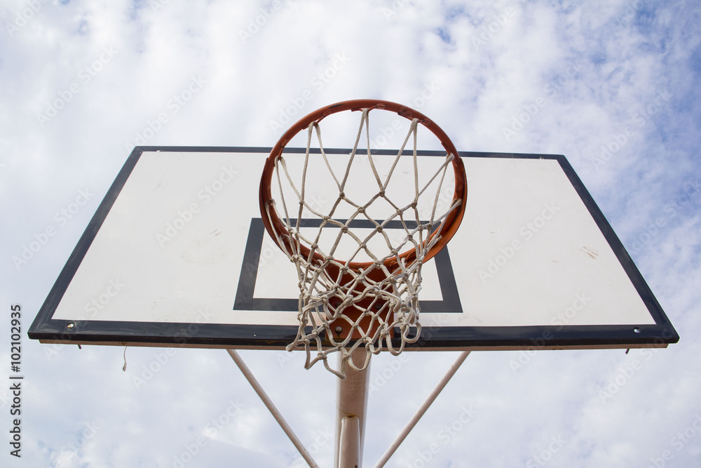 basketball hoop outdoor