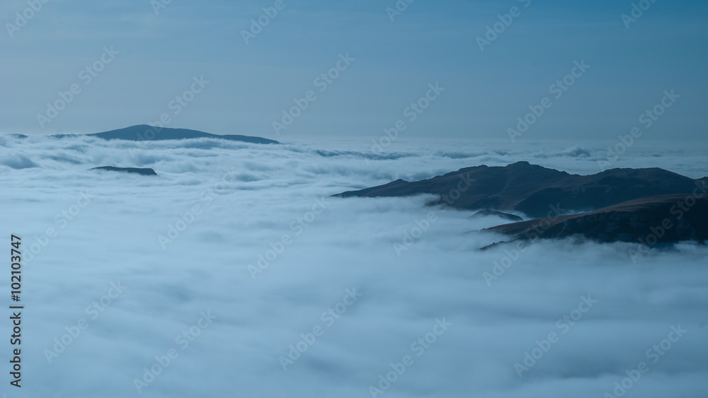 Carpathians clouds