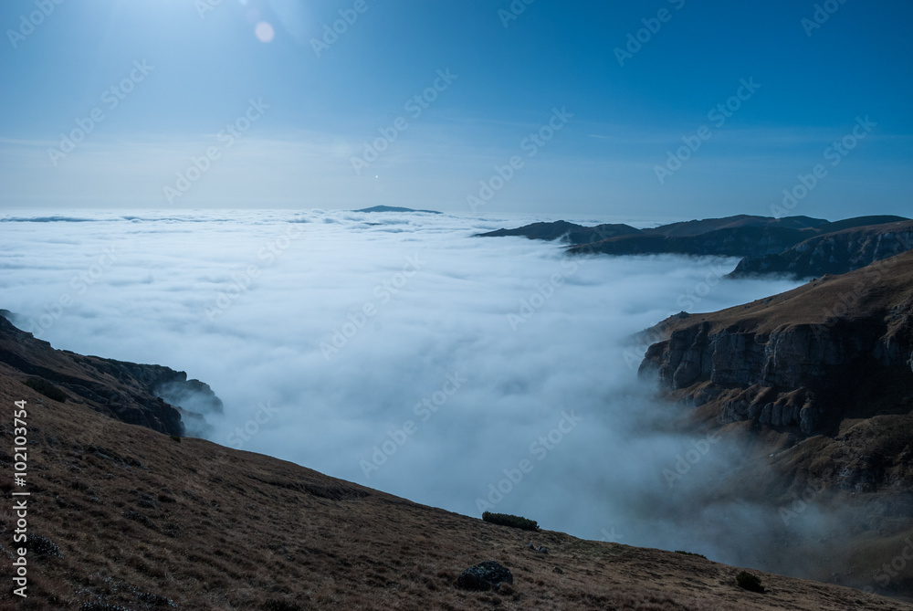 Fototapeta premium Carpathians clouds