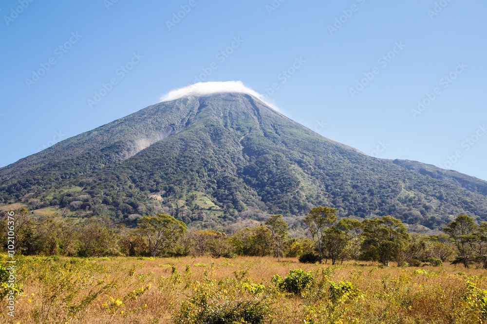 Obraz premium Concepcion Volcano View from Ometepe Island, Nicaragua