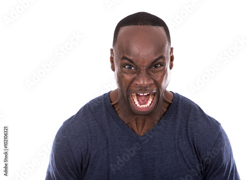 angry black man