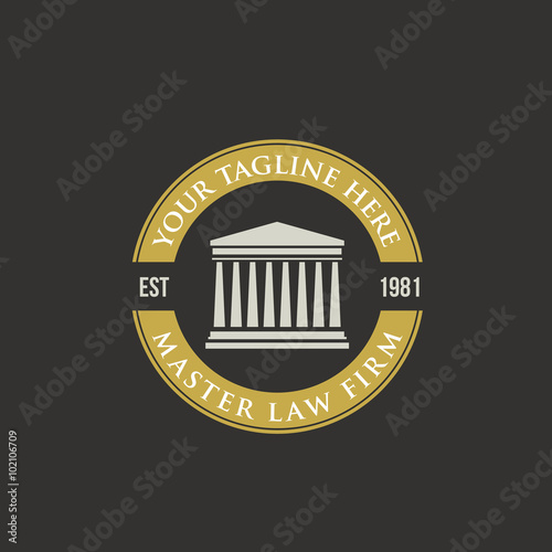 Law Firm logo,Law logo,Law office logo,Lawyer logo,vector logo template