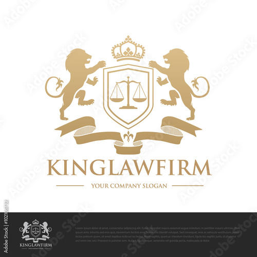 Law Firm logo,Law office logo,lawyer logo,Vector logo template photo