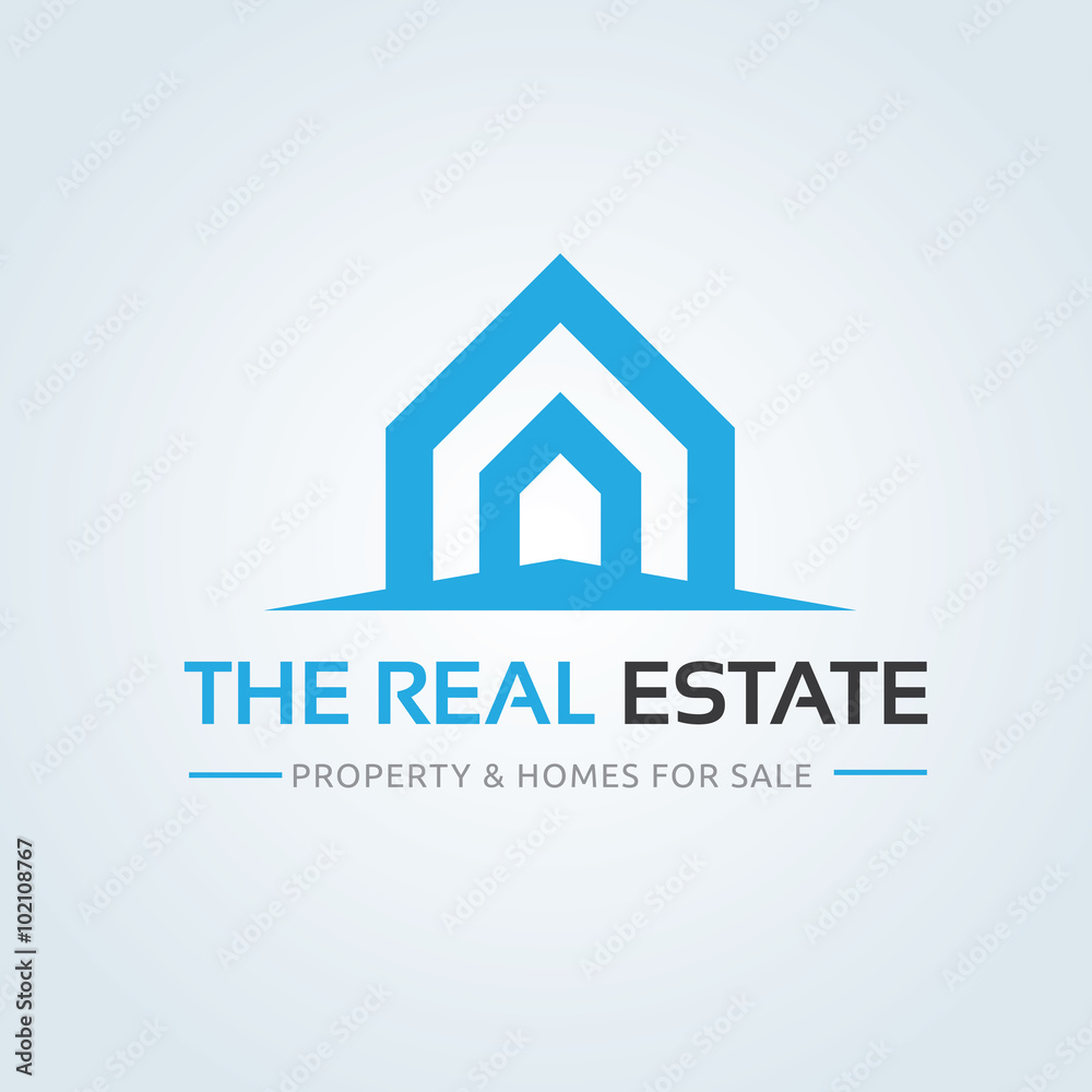 Real Estate logo,Home logo,house logo,vector logo template