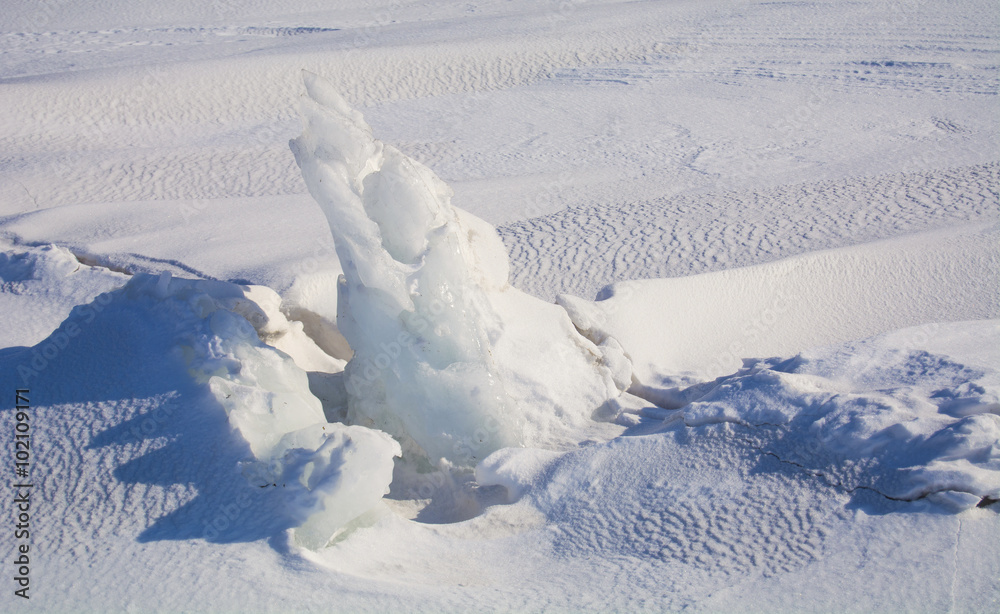 Ice rock, ледяная маленькая гора