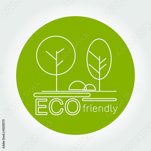 Green park abstract background.Eco friendly