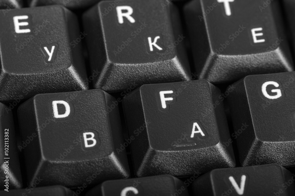 Electronic collection - detail computer keyboard Electronic collection - detail computer keyboard