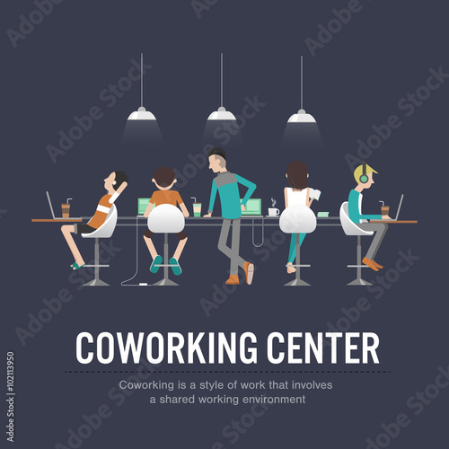  working together Shared working space