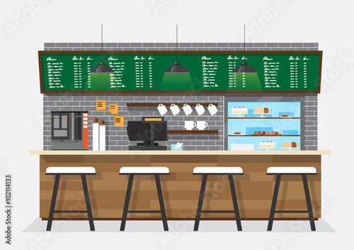  coffee shop,coffee bar,counter