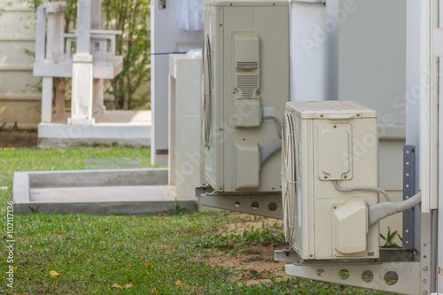 condenser part of air conditioner