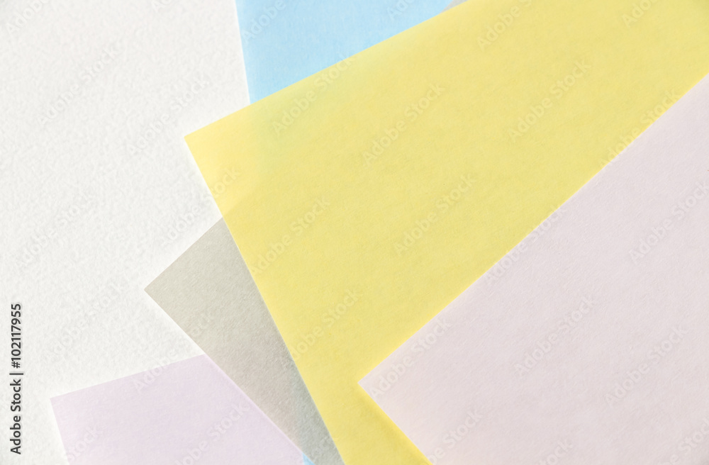 Background of colored papers Background of colored papers