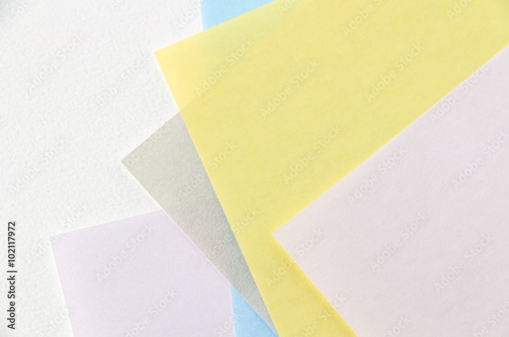 Background of colored papers Background of colored papers