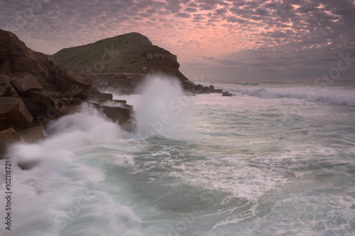 breakers , Coast Sintra, Sintra, Portugal © nunomaia