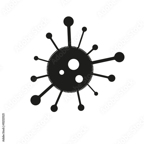 virus icon.