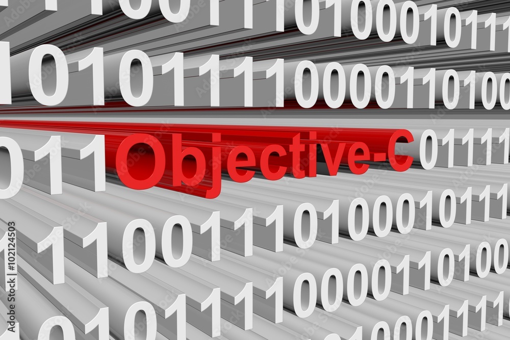 Objective-C is presented in the form of binary code Objective-C is presented in the form of binary code