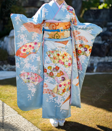 Canvas Print Japanese kimono