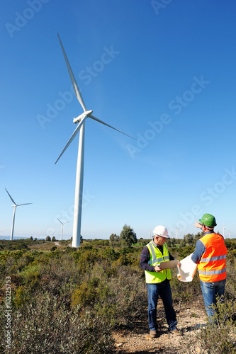 Detecting installation wind turbines