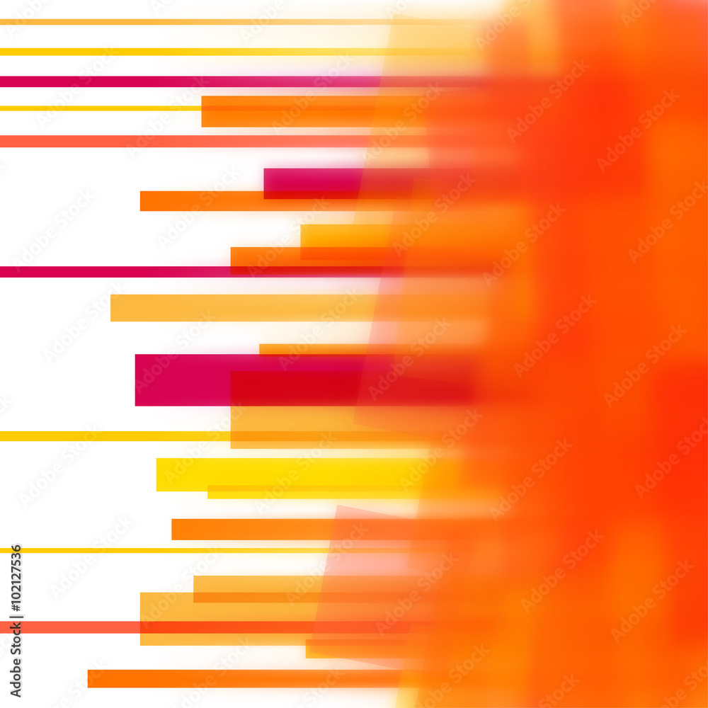 Vector background with orange blurred lines Vector background with orange blurred lines